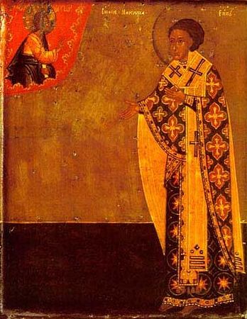 Datei:Hl. NIKITA, Bischof von Novgorod.jpg