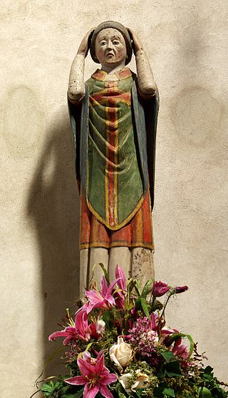Datei:Gross St Martin - Statue von St. Eliphius.jpg