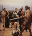 Nikolaus von Myra rettet drei Unschuldige. Gemälde von Ilja Repin, 1888